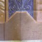 39x90 7/8in Antique Scenary Screen Backdrop For Theatre Holder Gothic CL2.23