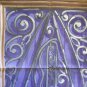 39x90 7/8in Antique Scenary Screen Backdrop For Theatre Holder Gothic CL2.23