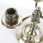 Candlestick 3 Candles IN Metal silver plated Old Years '60 Candlestick Board VS8