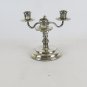 Candlestick 3 Candles IN Metal silver plated Old Years '60 Candlestick Board VS8
