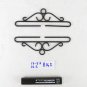 2 Frames For Bell Pull Embroidery Holder Bandana Vintage Hangers IN Metal R142