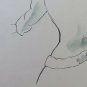Antique Drawing Portrait Feminine Pen On paper France First 900 BM53.5H