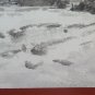 Painting Antique Painting Small Size landscape Winter France BM53.5b
