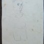 Drawing Antique Architectural Campanile Modena 1940 About Pencil On paper P28.6
