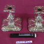 Candlesticks Antique Couple Style Baroque Metal silver plated Denmark Euro R142