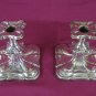 Candlesticks Antique Couple Style Baroque Metal silver plated Denmark Euro R142