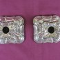Candlesticks Antique Couple Style Baroque Metal silver plated Denmark Euro R142