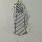 4 Antique Painted Signed F.Loussard For Costumes Of Gravin France 1892 BM53.6B