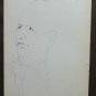 Old Sketch Drawing On paper Subjects Various Sketch Woman Years 50 60 P28.8