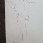 Old Sketch Drawing On paper Subjects Various Sketch Woman Years 50 60 P28.8