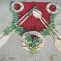 Antique Background For Theatre Hand Painted Trophy Boat Torino Start '900 CL1.12