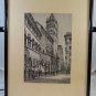 Genova Commenda Of St John Of Pr&Atilde;&uml; Antique Drawing On paper View City G38