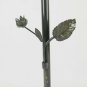 Table Lamp Wrought Iron Art Lampshade Vintage Made by Hand CH2
