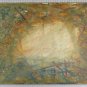 Old Painting Years 50 Signed Dated View City Colorful Painting Bsn