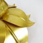 Wall Ceiling Light Vintage Artisan Golden Gold Shape Of Magnolia Flower CH12