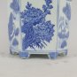 Jar Vintage Ceramics Chinese Hand-Painted White Blue Jar To Urn Chinese CM8