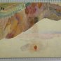 Antique Dicpinto Beginning Century View Borgo French Waterlily On paper BM53.6D