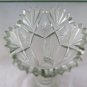Jar Crystal Bevelled Vintage Shape Strozzata A Hourglass France 1960 R45