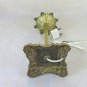 Small Lamp For Bedside Table Vintage Made by Hand IN Italy Lampshade CH35