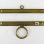 2 Frames For Bell Pull Embroidery Holder Bandana Vintage Hangers Minimal n8 R142