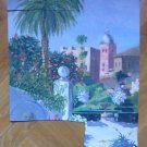 Painting To oil On Board View Andalusia Spain Painter Vicente Segura MD6