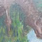9 3/8x7 1/2in Painting Antique Small Size With Horse Spain First Half Of 900