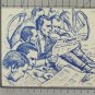Old Sketch Drawing Pencil On paper Studio For Shapes By G.Pancaldi P28.10