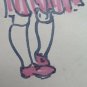 Old Drawing On paper Portrait Little Girl Sketch Sketching Studio Painter P28.8