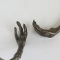 Couple Hooks Tie Backs Antique Hook Curtain Shape Gift - Xmas Hen X3