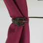 Couple Hooks Tie Backs Antique Hook Curtain Shape Gift - Xmas Hen X3