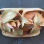 Three Vases Antique Art Nouveau IN Ceramic Style Liberty Barbotine France BM15