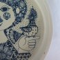 Plate Baking Tin IN Ceramic Bjorn Winblad Nymolle Denmark 3029 1285 Vintage R79