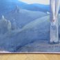 Old Painting Spanish Crucifixion Christ Painting oil Signed Dated MD6
