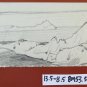 Drawing Antique Sketch Sketching landscape View Sea Marina BM53.5C