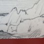 Drawing Antique Sketch Sketching landscape View Sea Marina BM53.5C