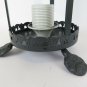Couple Lamps For Bedside Table Wrought Iron Vintage Lampshade Desk CH20