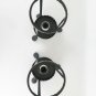Couple Lamps For Bedside Table Wrought Iron Vintage Lampshade Desk CH20