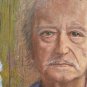 Painting Vintage On Board Self-Portrait Of Painter Modenese Gaetano Pancaldi P29