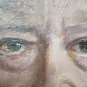 Painting Vintage On Board Self-Portrait Of Painter Modenese Gaetano Pancaldi P29