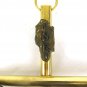Crucifix Bronze And Brass Design Years' 70 Cross Christ Art Old English X3