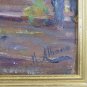 Market Course Valdocco A Torino Painting oil Painter Mario Albano 1896-1968 VS10