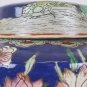 Large Jar Of Ceramics Hand-Painted Vintage Chinese Urn Tin CM9