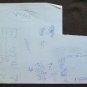 Drawing Sketch On paper Studio For Shapes Man's Vintage Years 50 60 P28.7