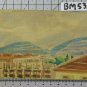 View Ginevrina Old Painting paper Les Eaux-Vives Geneve Swiss BM53.6C
