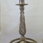 Pair Of Lamps Table Wrought Iron & Bronze Handmade Vintage CH35