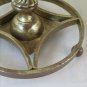 Pair Of Lamps Table Wrought Iron & Bronze Handmade Vintage CH35