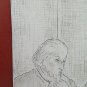 Drawing Antique Religious Jesus With Disciples Sketching Sketch BM53.5F