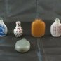 7 Snuff Bottle Chinese Bottle For Perfume Ancient Ceramics Asia BM32