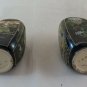 Couple Vases IN Ceramic Japanese Japan Asia Vintage Style Satsuma BM20