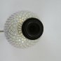 Table Lamp IN/Heated Gantry Capodimonte A Pinecone Golden Lampshade Vintage VN5